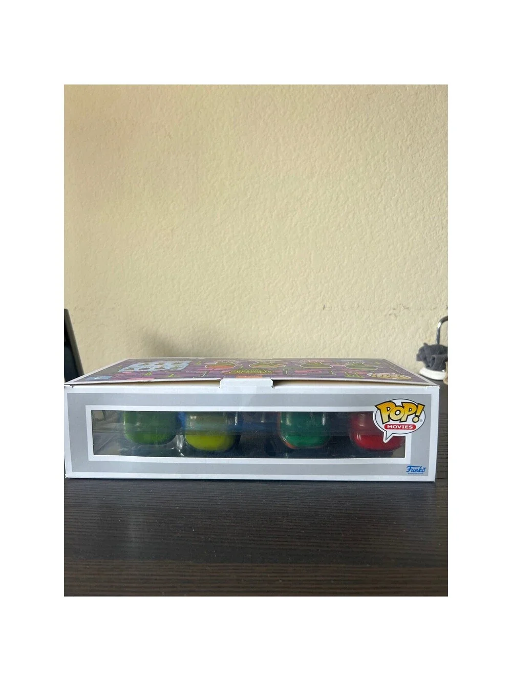 EXCLUSIVE GLOW Teenage Mutant Ninja Turtles Mayhem Funko Pop 4-Pack Michelangelo